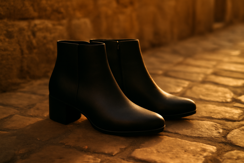 Les bottines noires mates sont-elles plus faciles à porter ?