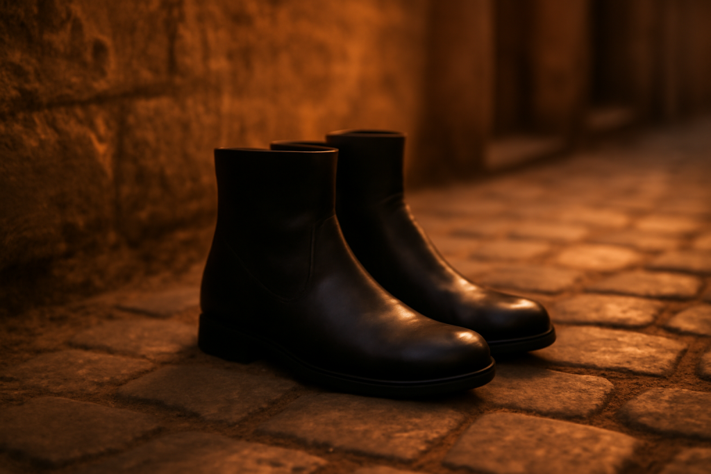 Pourquoi les bottines noires en cuir souple sont-elles un must ?