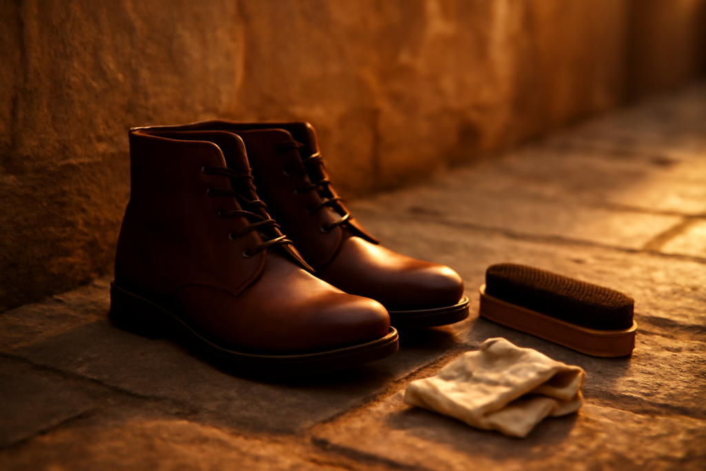 Comment entretenir des boots en cuir mat ?