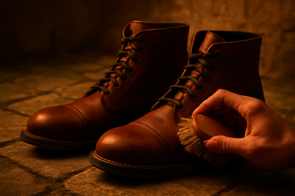 Comment nettoyer des boots en cuir marron efficacement ?