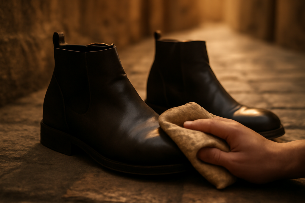 Comment nettoyer ses boots sans abîmer le cuir ?