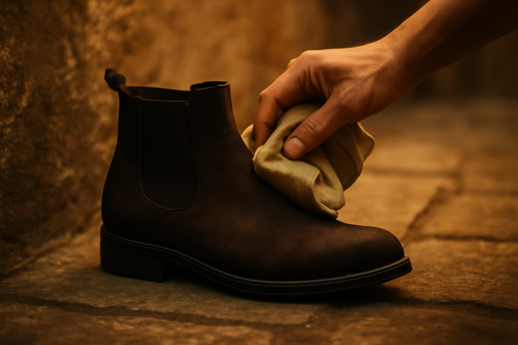 Peut-on nettoyer ses boots sans utiliser d’eau ?