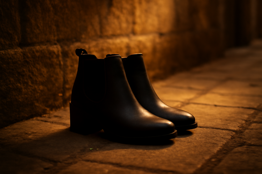 Quelles boots avec un pantalon noir court ?