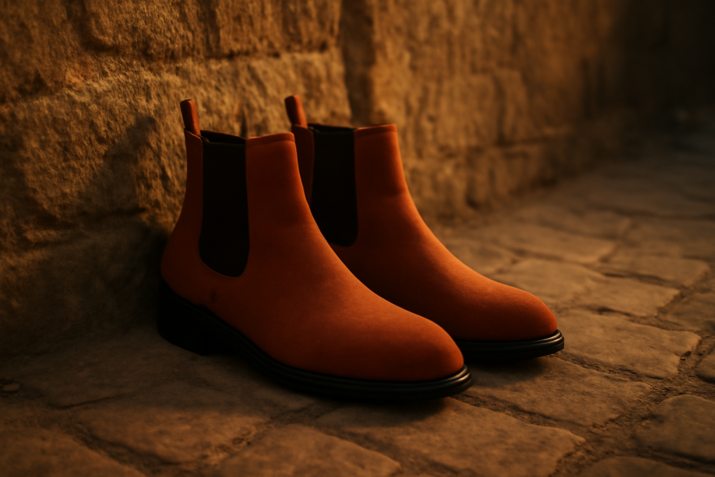 Quelles boots avec un pantalon terracotta ?