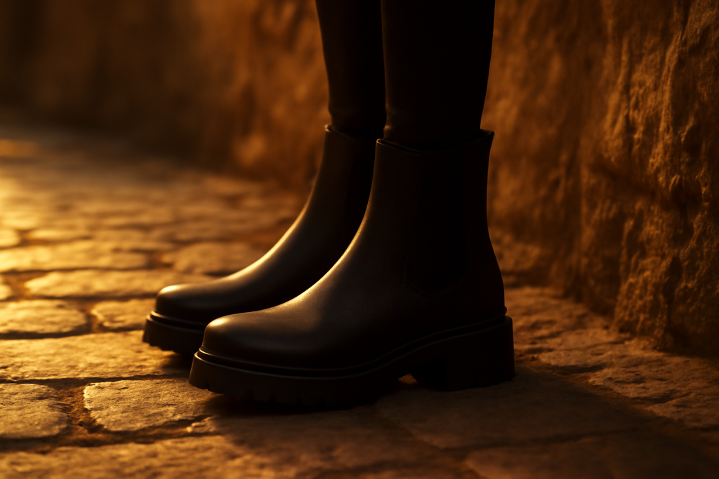 Les bottines à bout épais sont-elles tendance ?