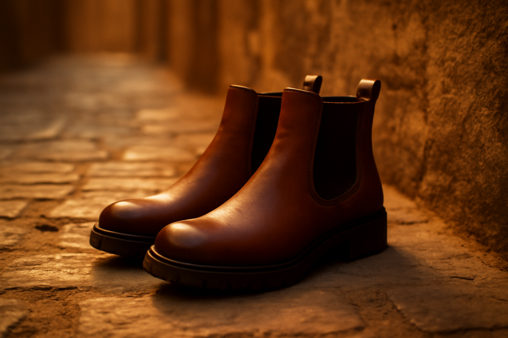 Les bottines marron en cuir épais sont-elles confortables ?