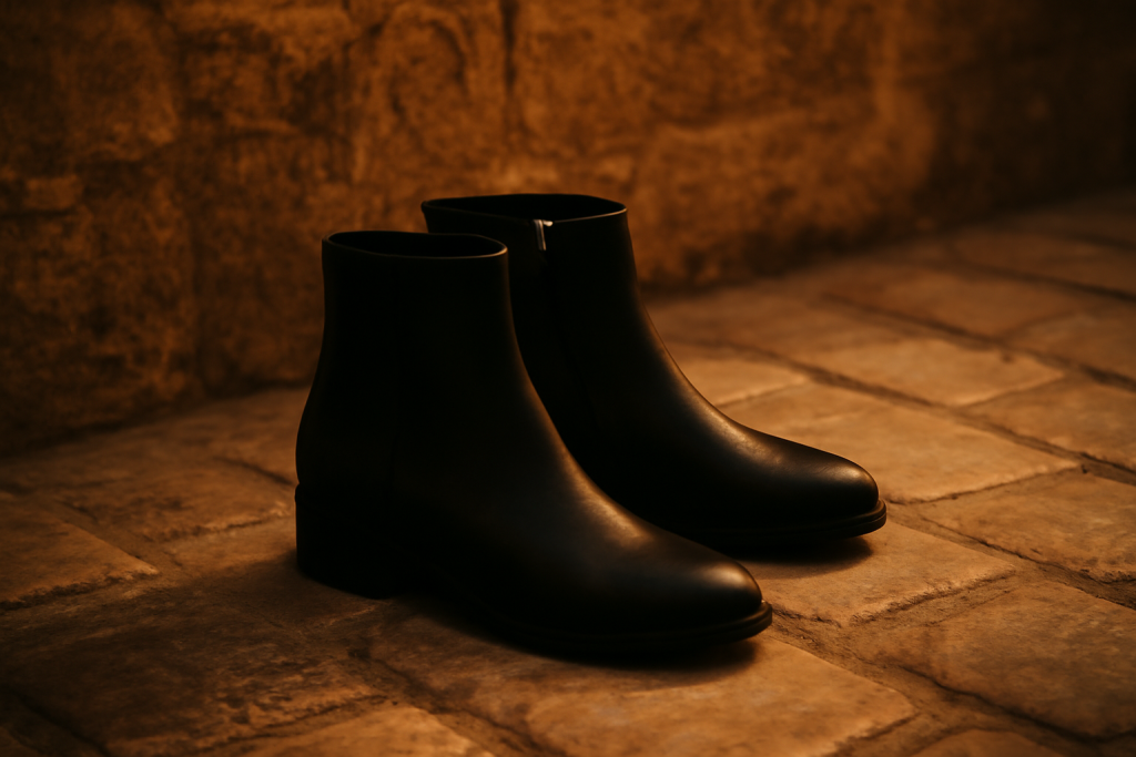 Les bottines noires à zip minimal sont-elles un bon basique ?