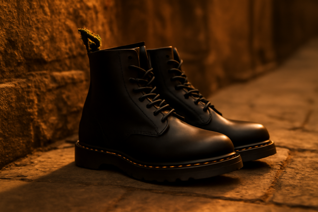 Comment entretenir des Dr Martens en cuir lisse ?