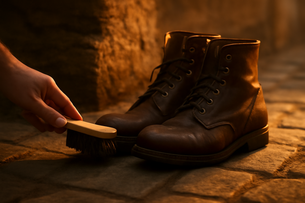 Comment nettoyer des boots en cuir épais efficacement ?