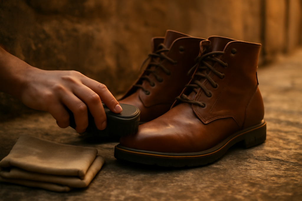 Comment nettoyer des boots en cuir souple ?