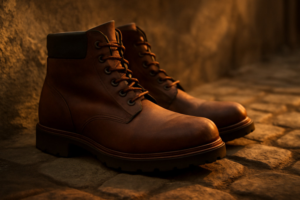 Pourquoi les service boots utilisent-elles un cuir épais ?