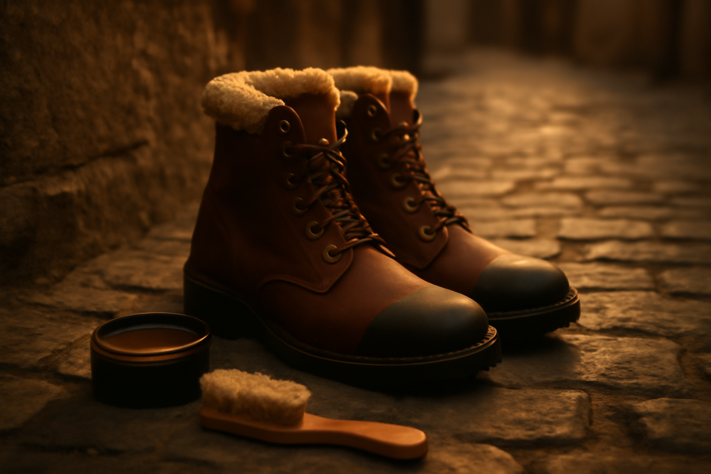 Comment entretenir ses boots en hiver facilement ?