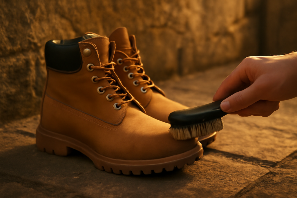 Comment nettoyer le nubuck des Timberland facilement ?
