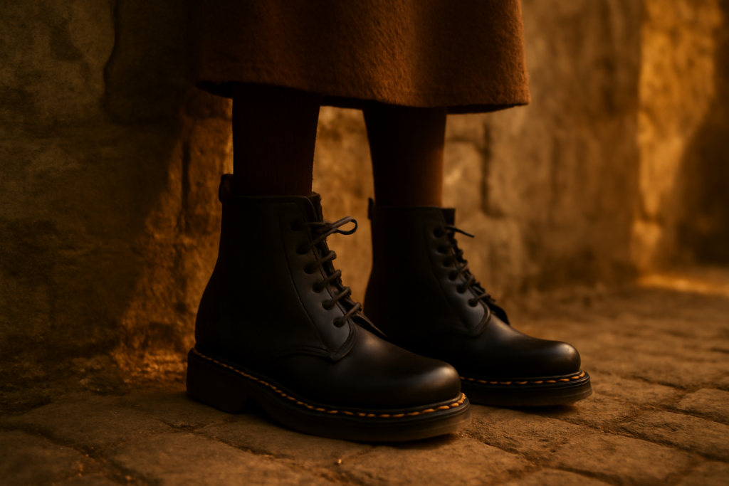 Quelles tenues avec des Dr Martens 1460 femme ?